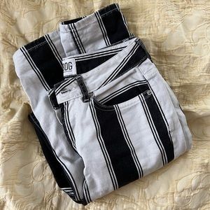 Urban Outfitters striped jeans